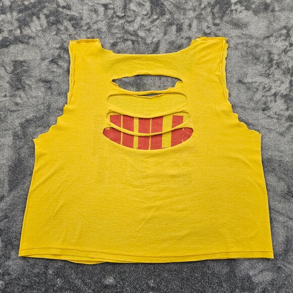 Vintage  Hulk Hogan  T-Shirt tank top Unisex no size HULK RULES no tags WWF - Picture 13 of 16